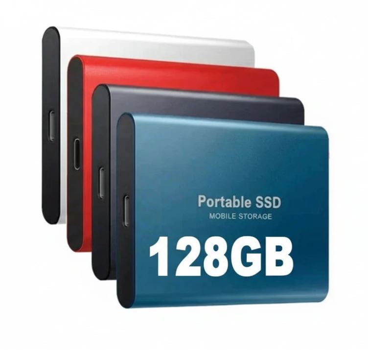 TECHNOLOGY | Super Fast External SSD 128GB | Mini SSD | High-Speed Storage for Laptop and PC