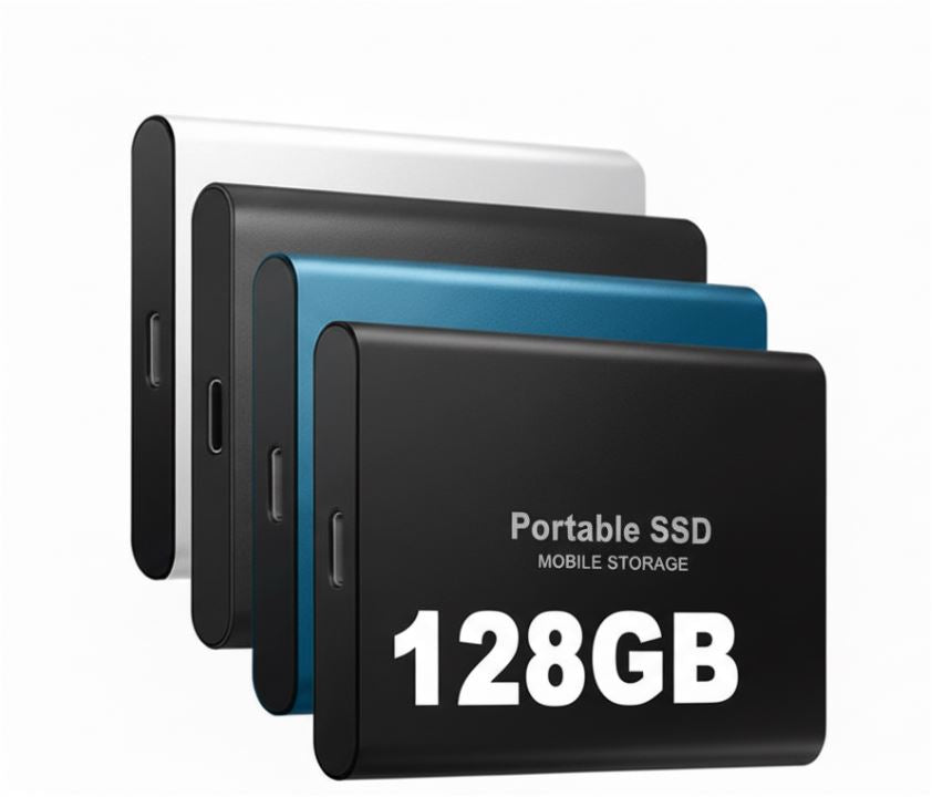 TECHNOLOGY | Super Fast External SSD 128GB | Mini SSD | High-Speed Storage for Laptop and PC