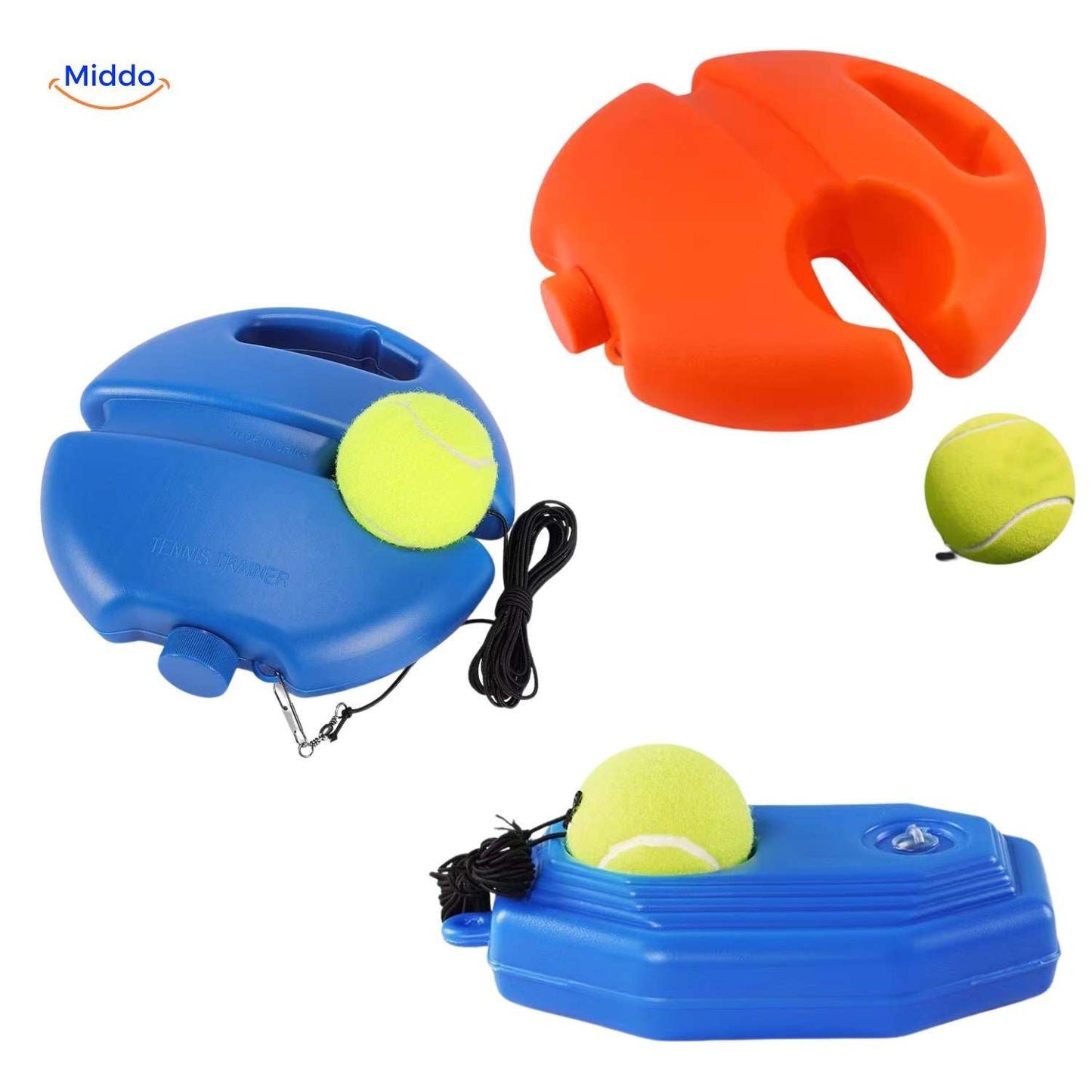 TennisPro™ Trainer | Solo Practice, Elastic Cord & Durable Design