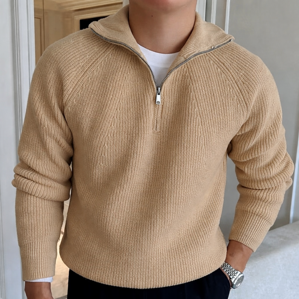 Image of Terry | Men's Half-Zip Sweater