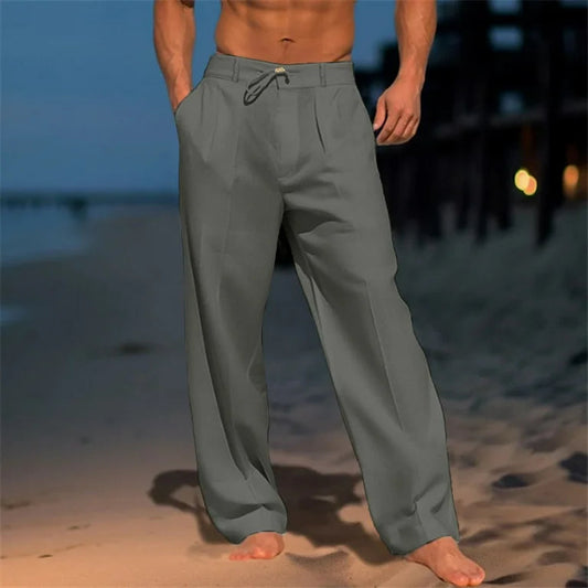 Image of Terry | Men's Wide Leg Chino Trousers