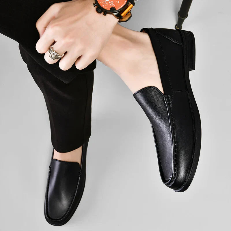 Image of Theo | Men's Slip-On Dress Loafers