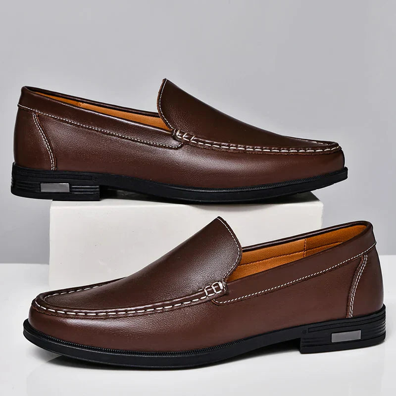Image of Theo | Men's Slip-On Dress Loafers
