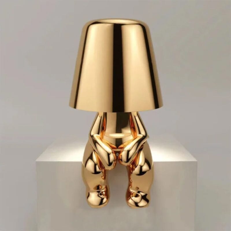 Thinker Lamp - Creative Portable Table Lamp with Unique Design