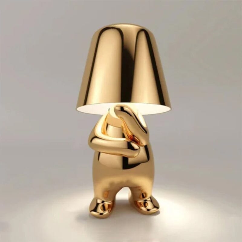Thinker Lamp - Creative Portable Table Lamp with Unique Design
