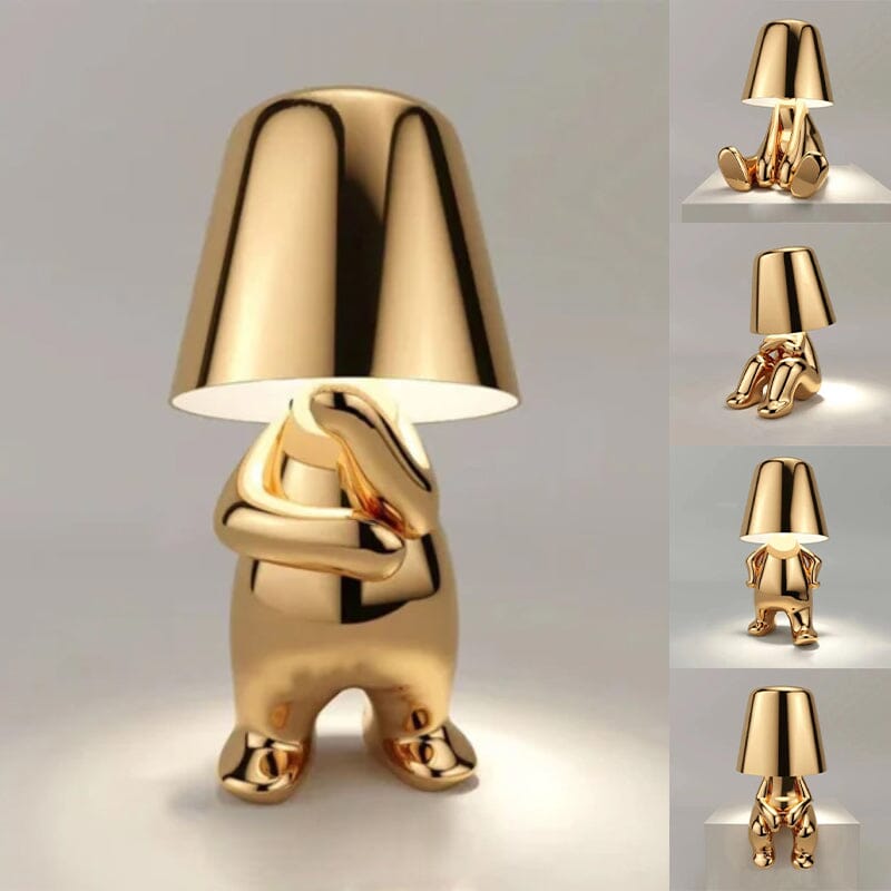 Thinker Lamp - Creative Portable Table Lamp with Unique Design