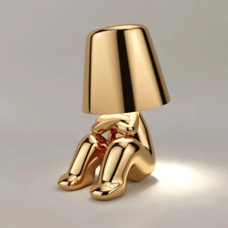 Thinker Lamp - Creative Portable Table Lamp with Unique Design
