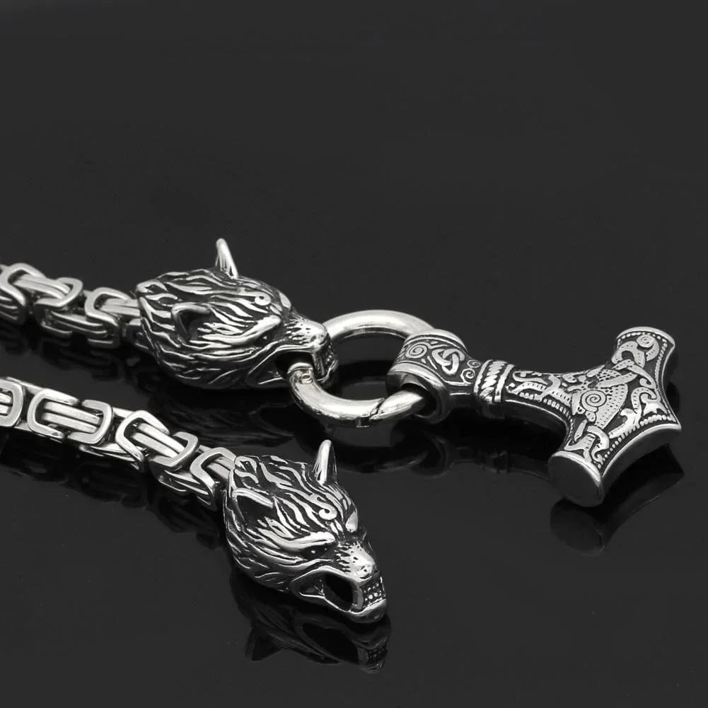 Thor Hammer Hanger Necklace