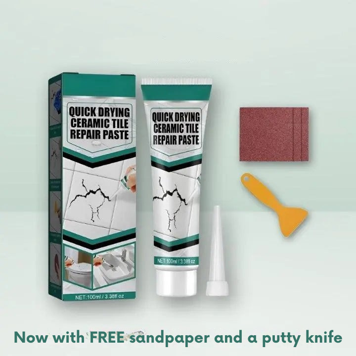 Tiles | Fast Drying Repair Paste | Waterproof | CeramiCare