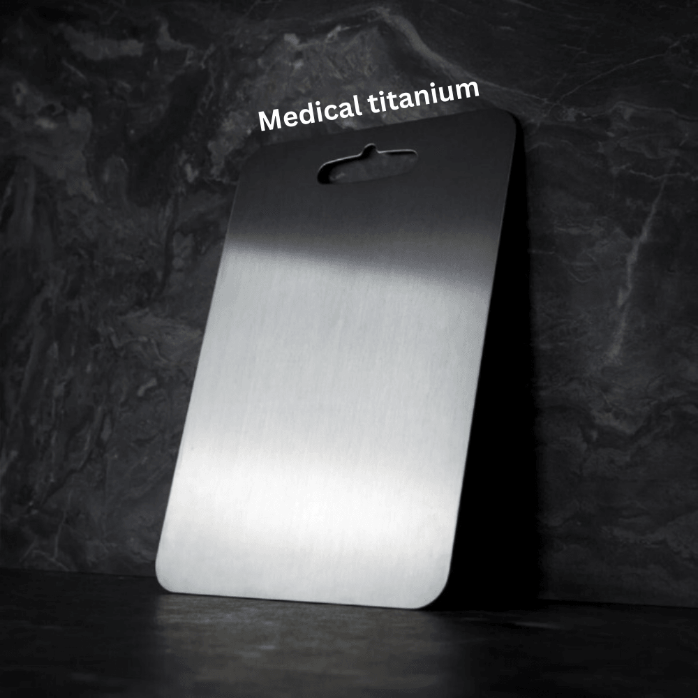 Titanium Cutting Board - Medical Quality | Durable & Hygienic