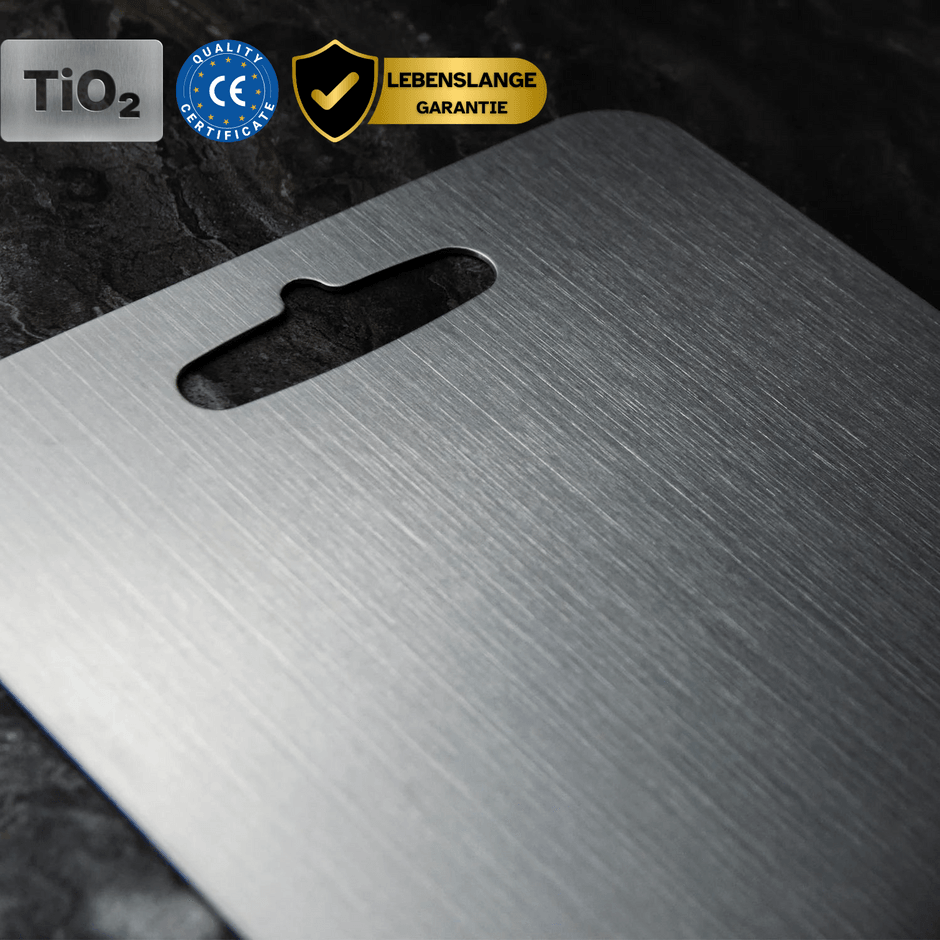 Titanium Cutting Board - Medical Quality | Durable & Hygienic