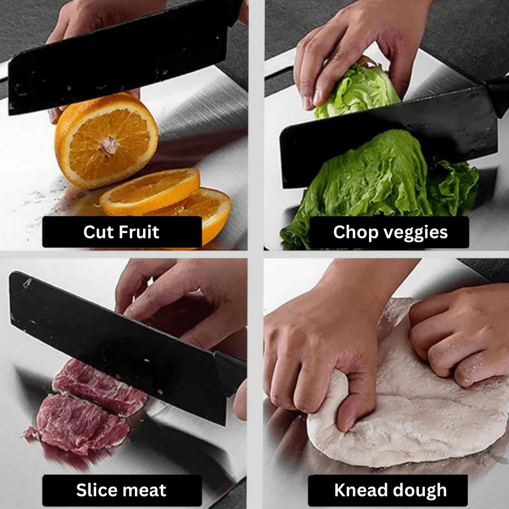 Titanium Cutting Board - Medical Quality | Durable & Hygienic