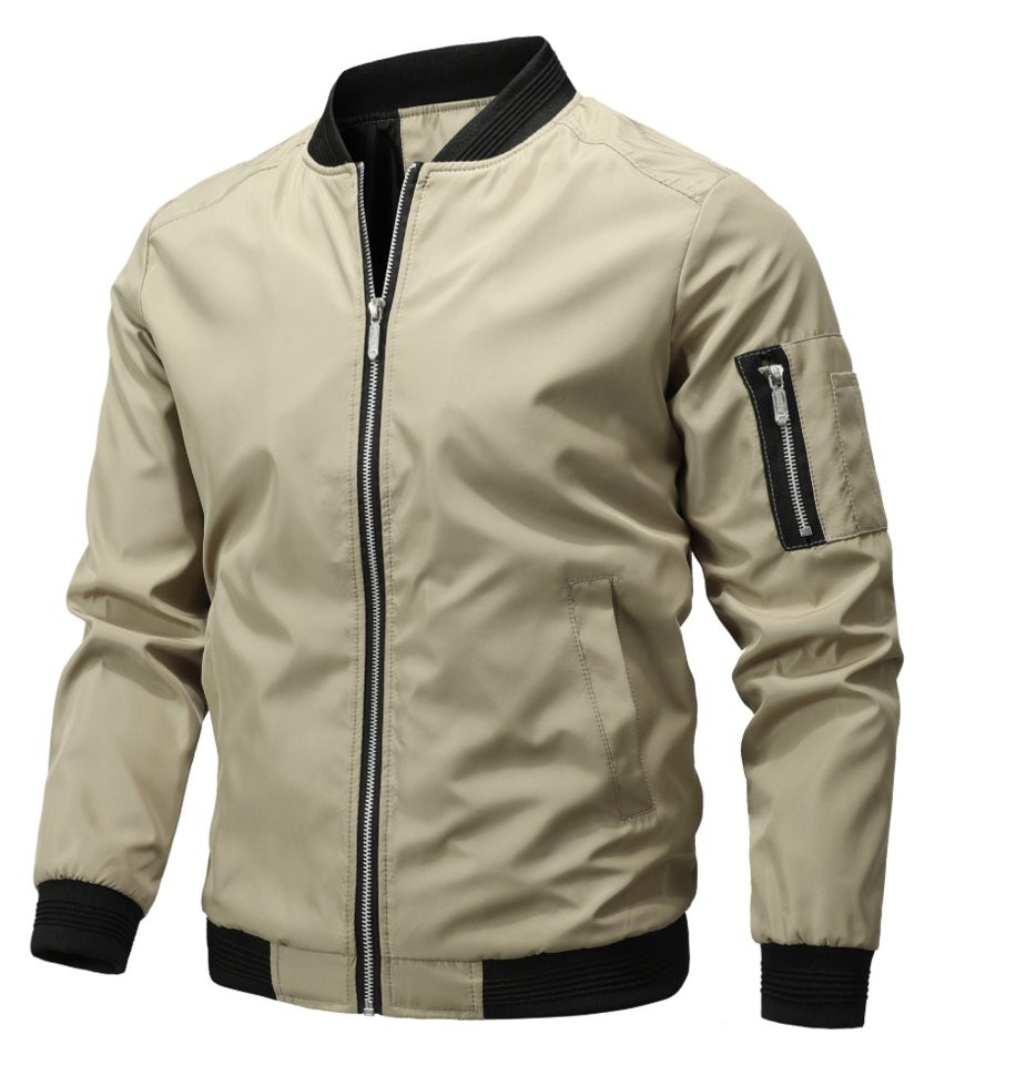 Image of Tony | Men's Full Zip Bomber Jacket