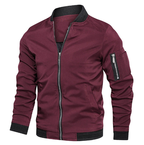 Image of Tony | Men's Full Zip Bomber Jacket