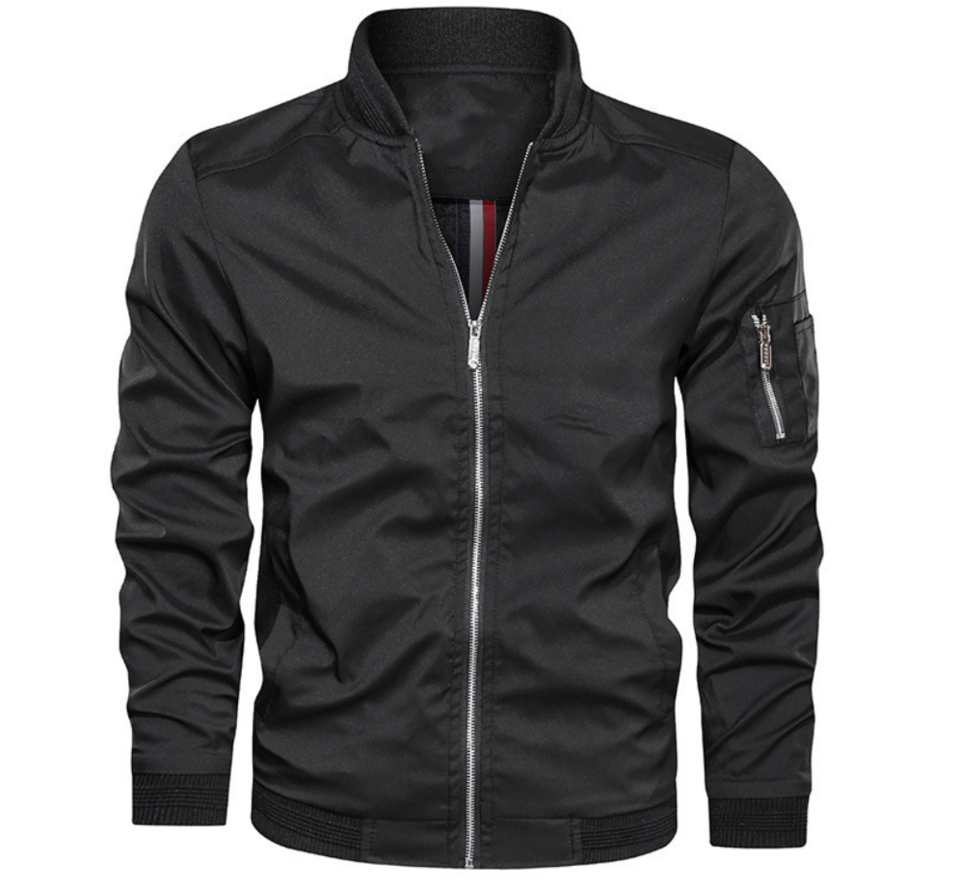 Image of Tony | Men's Full Zip Bomber Jacket