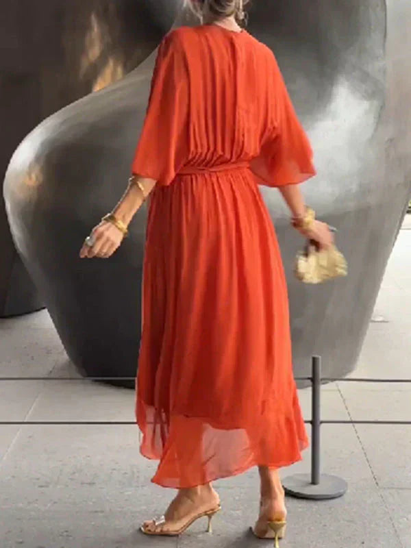 Image of Tracy | Women's Wrap Midi Dress