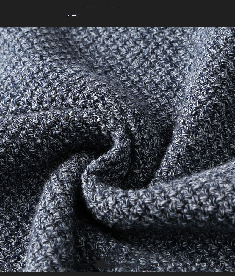 Image of Trey | Men's Striped Crew Neck Sweater