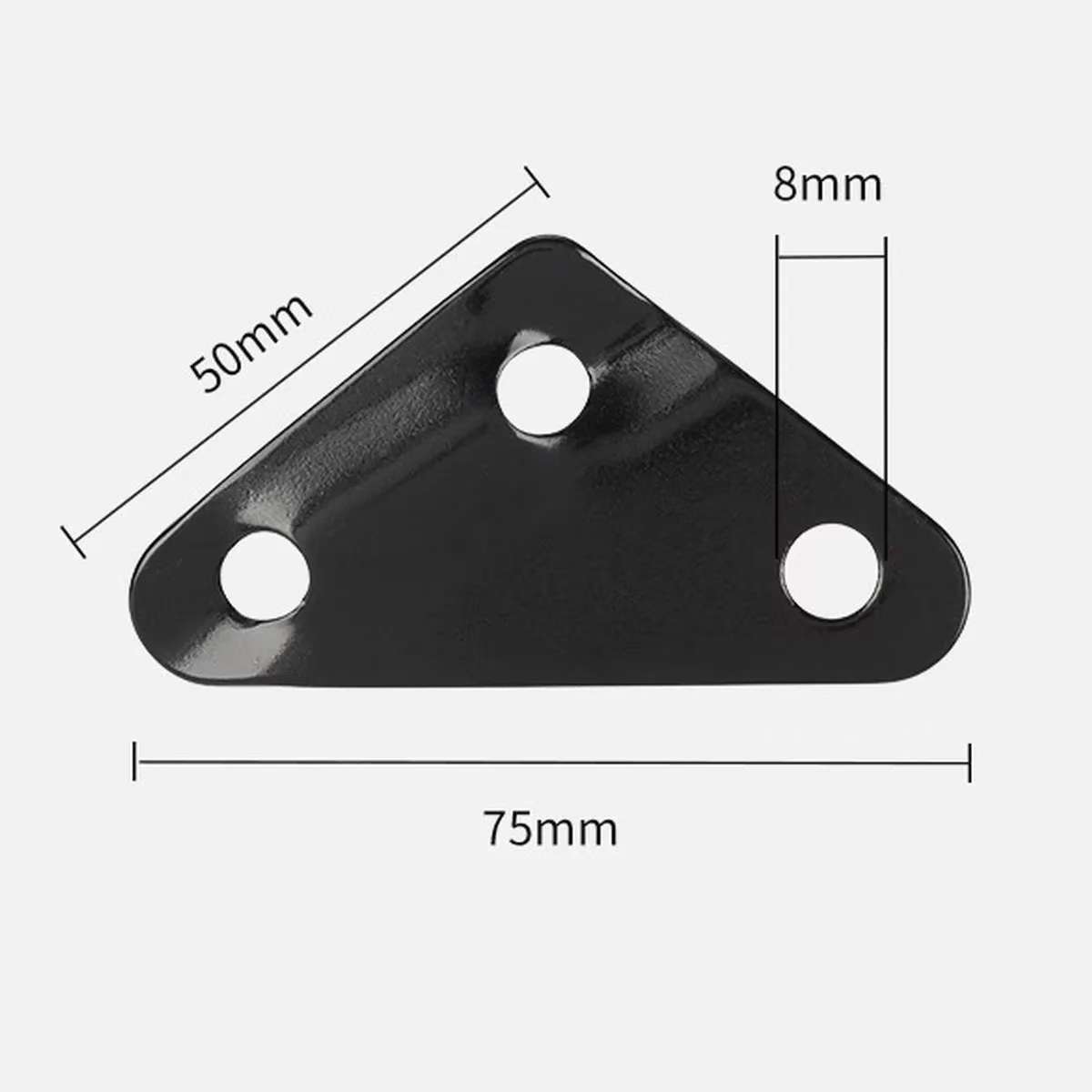 Triangle Aluminum Rope Tensioners - 12pcs