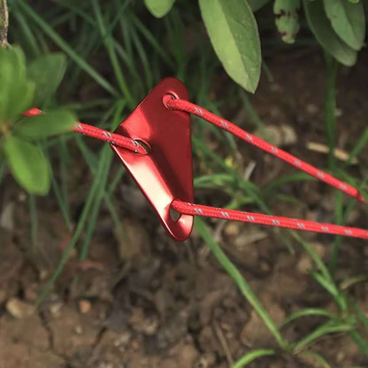 Triangle Aluminum Rope Tensioners - 12pcs