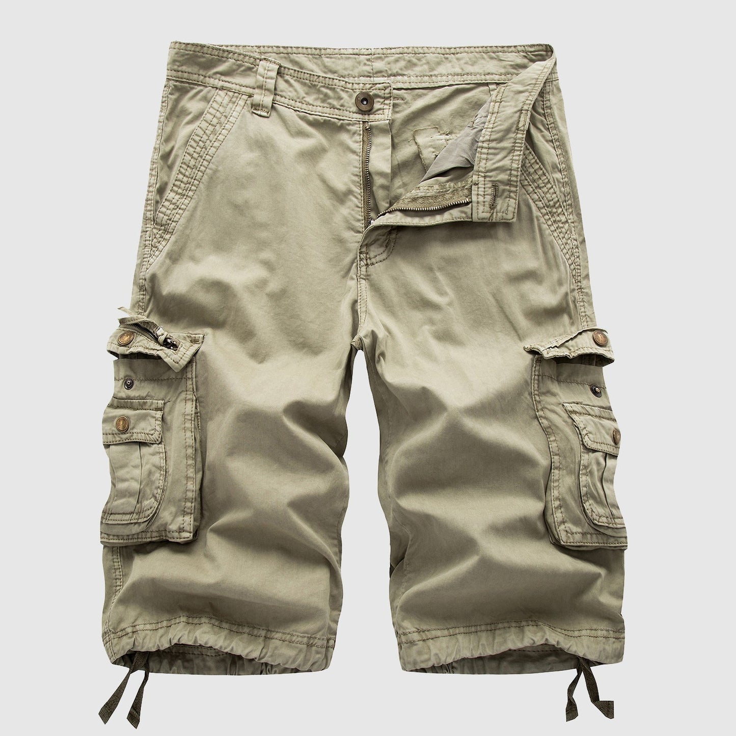 Image of Tristan | Men's Cargo Knee Length Shorts