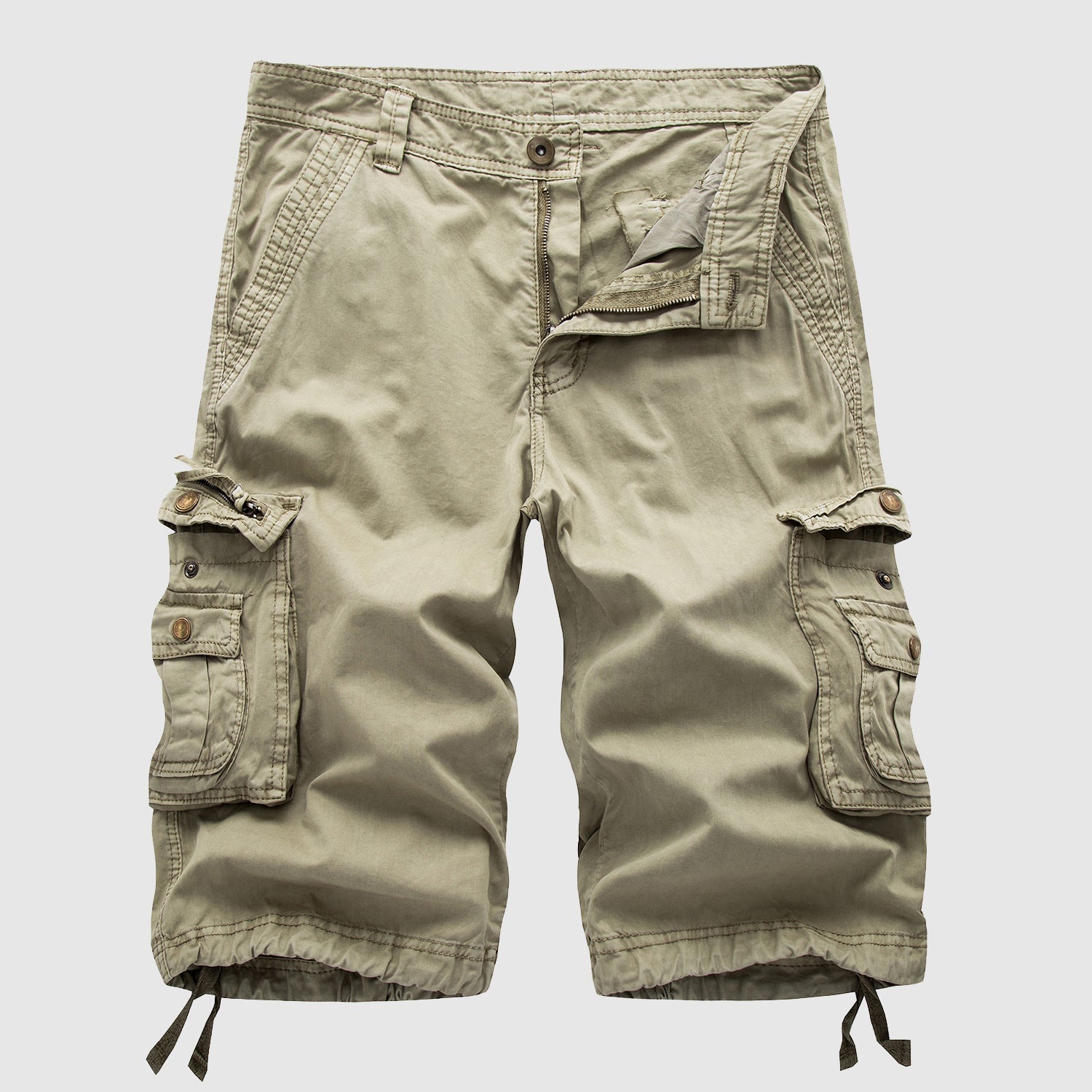 Image of Tristan | Men's Cargo Knee Length Shorts