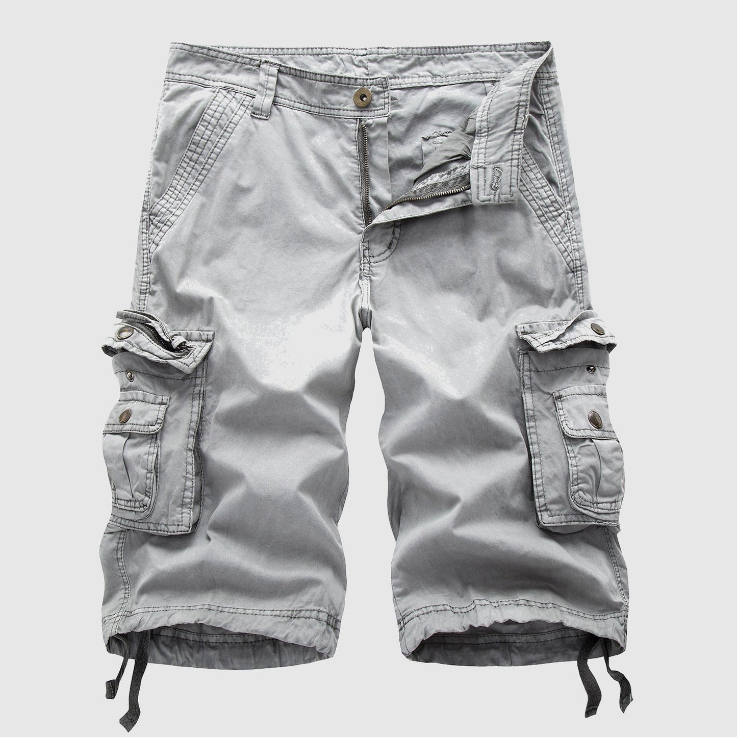 Image of Tristan | Men's Cargo Knee Length Shorts