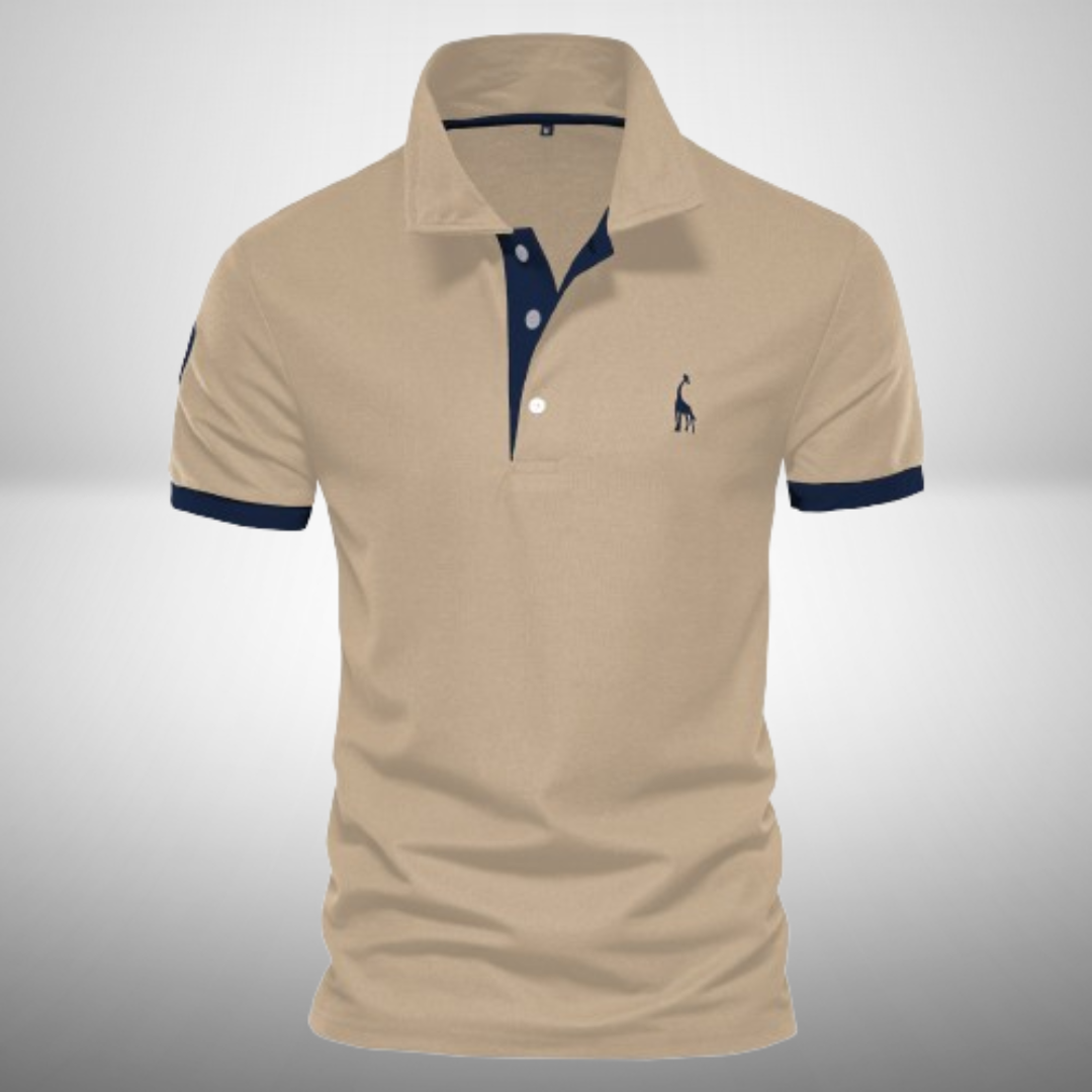 Image of Troy | Men's Slim Fit Short Sleeve Polo Shirt