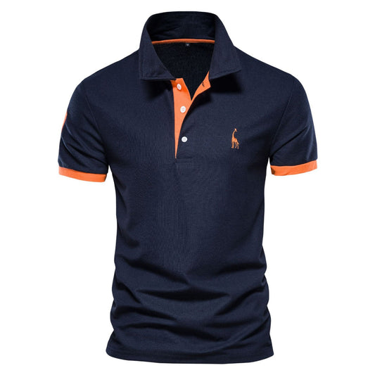 Image of Troy | Men's Slim Fit Short Sleeve Polo Shirt