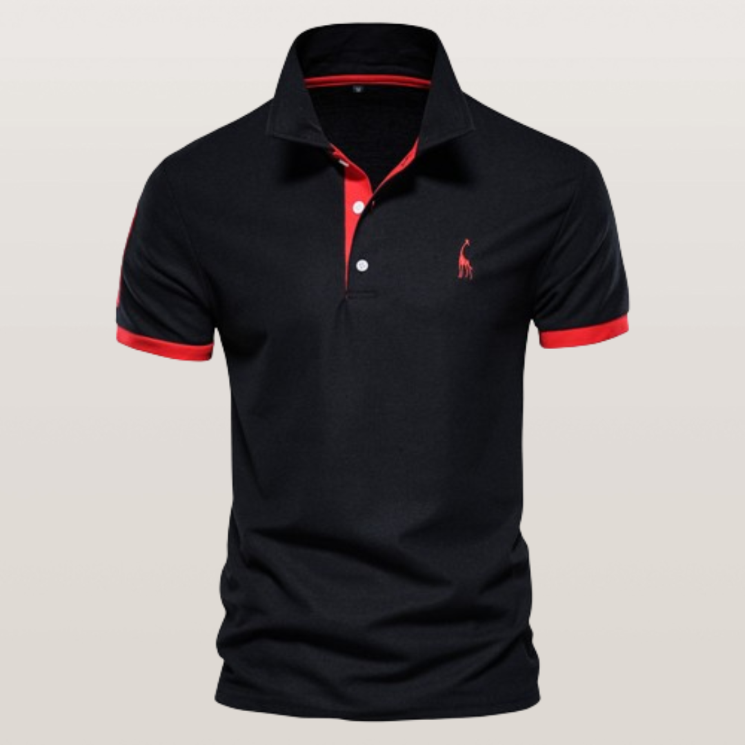 Image of Troy | Men's Slim Fit Short Sleeve Polo Shirt
