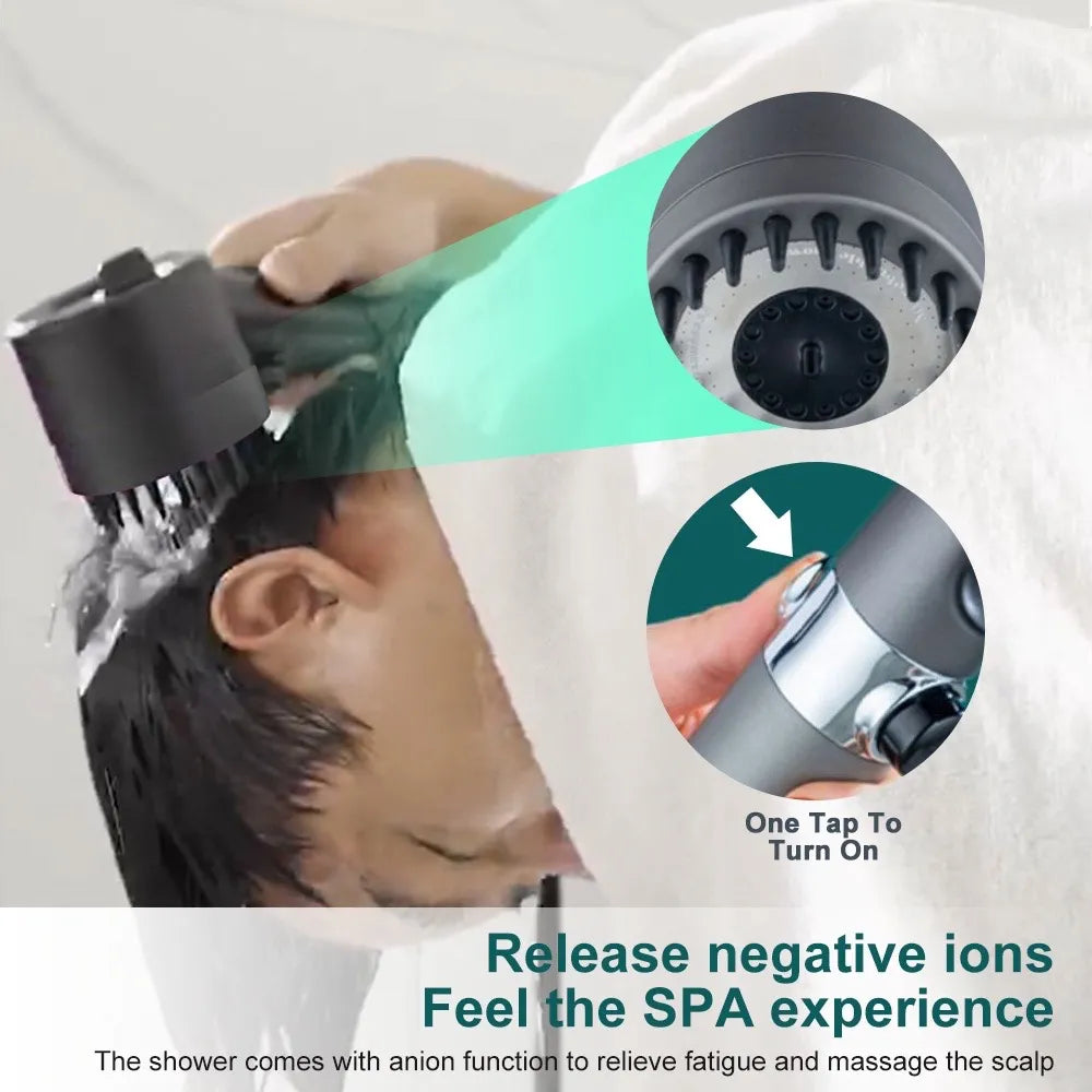 Turbohead Showerhead | More Pressure & Clean Water