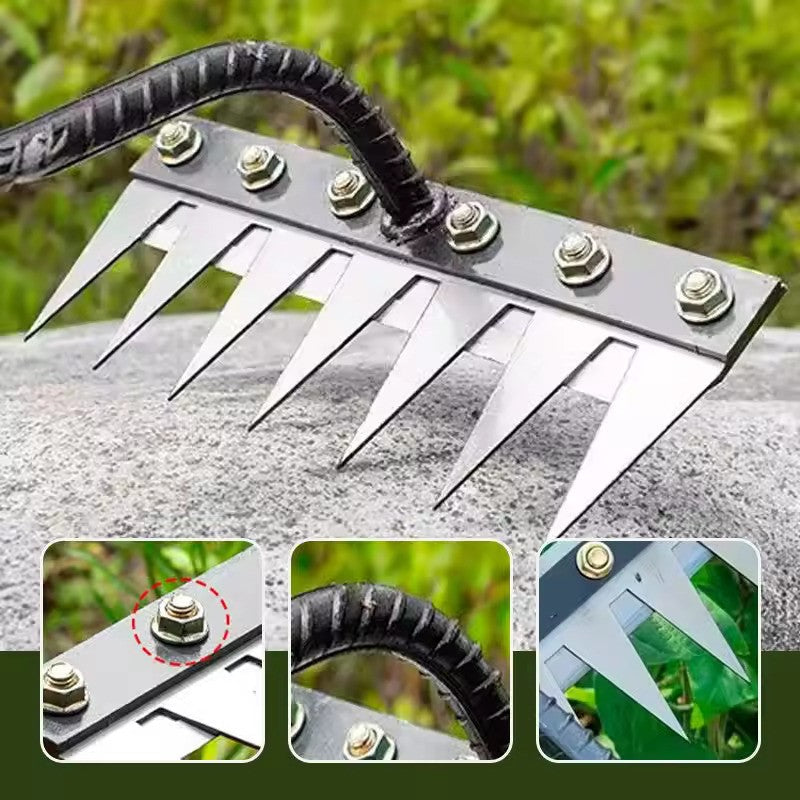 Ultra-Efficient Reinforced Weeding Rake