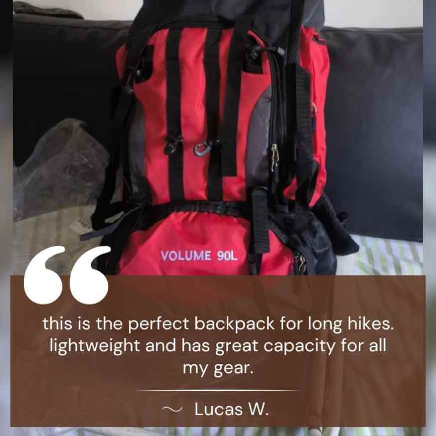 Ultra-Light 90L Waterproof Hiking Backpack