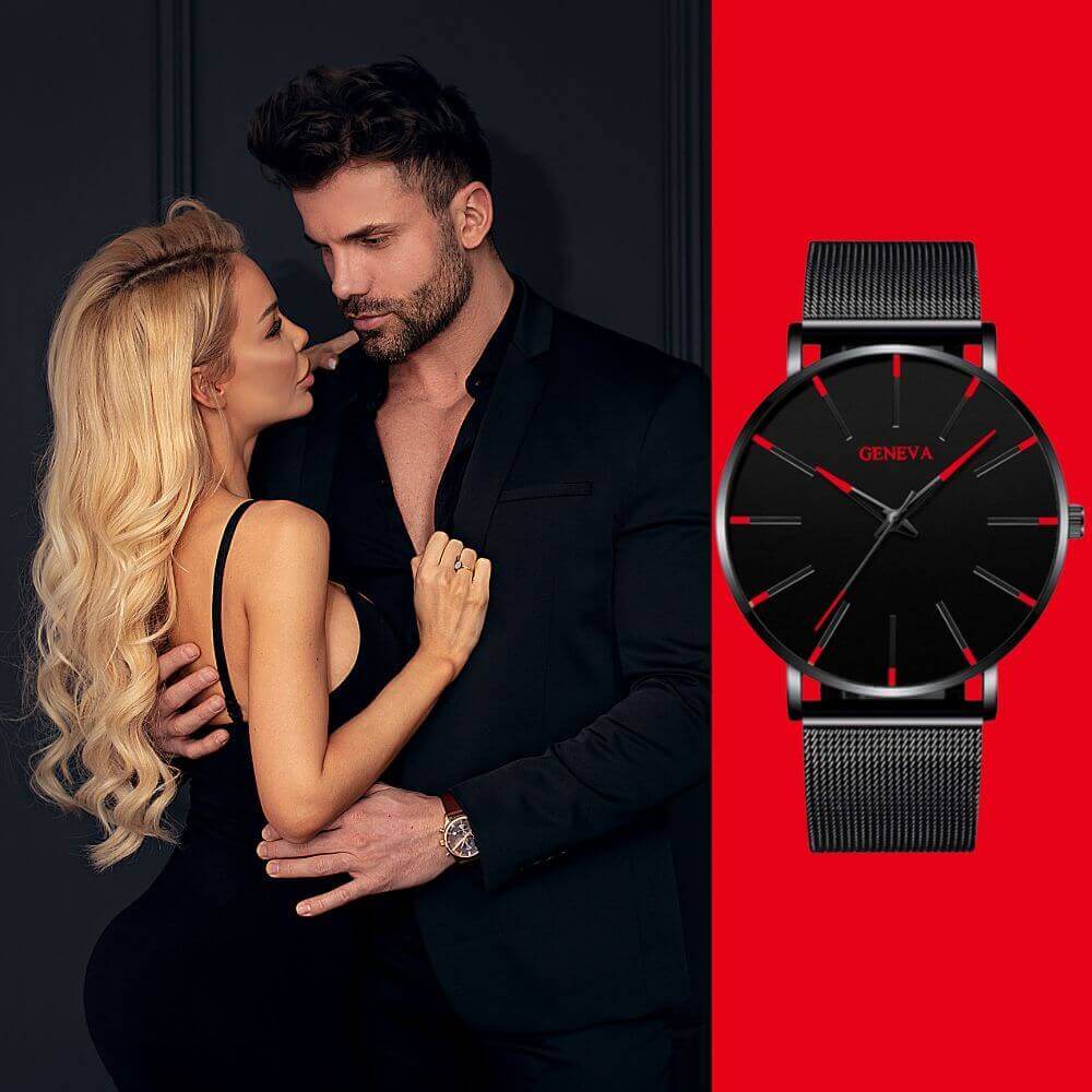 Ultra-Thin Wristwatch for Men