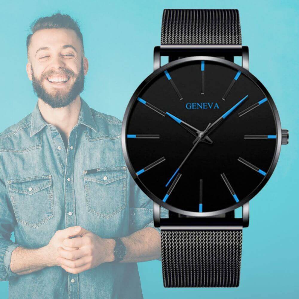 Ultra-Thin Wristwatch for Men