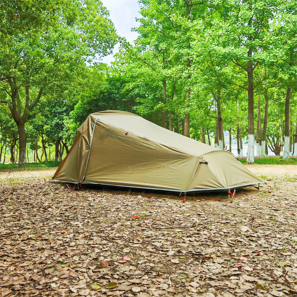 Ultralight 2-Person Tunnel Camping Tent - Waterproof & Spacious