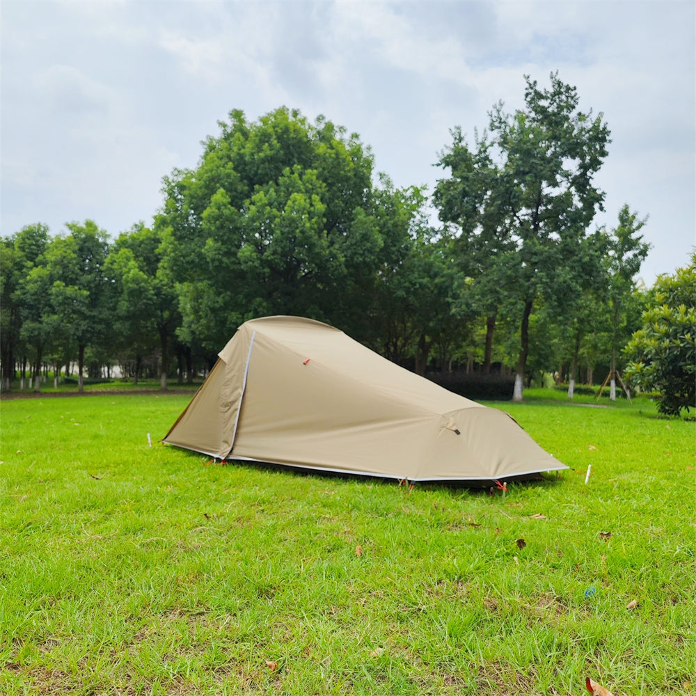 Ultralight 2-Person Tunnel Camping Tent - Waterproof & Spacious
