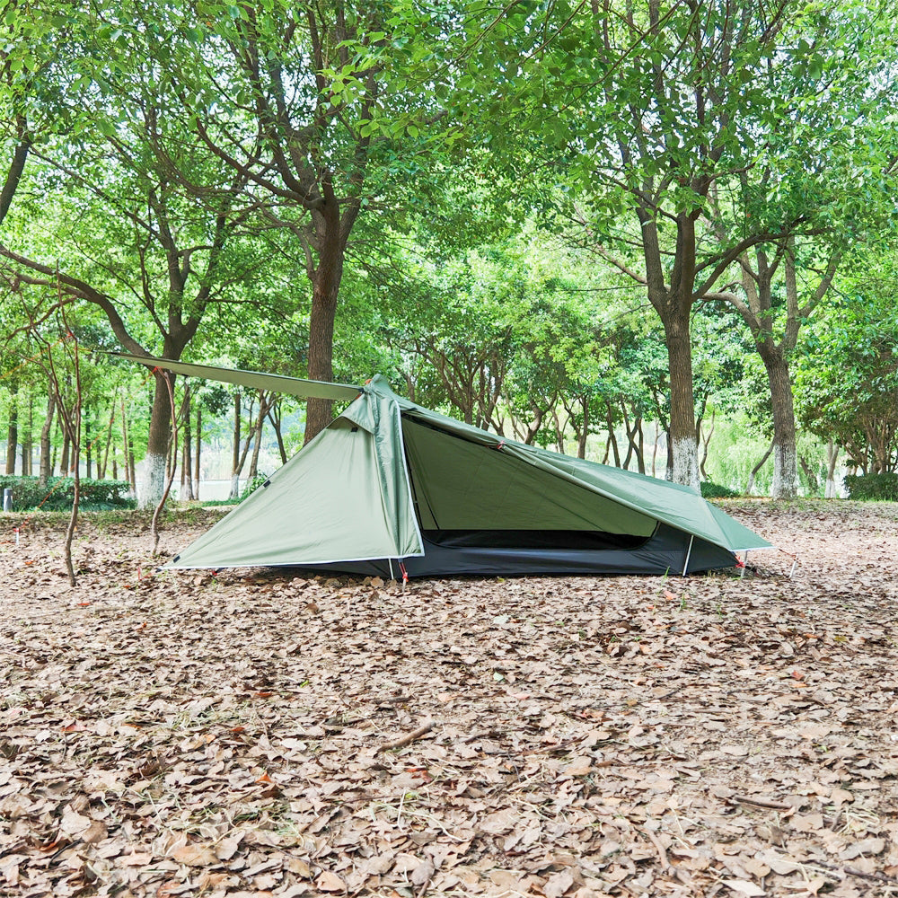 Ultralight 2-Person Tunnel Camping Tent - Waterproof & Spacious