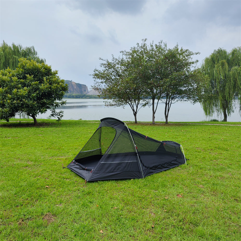 Ultralight 2-Person Tunnel Camping Tent - Waterproof & Spacious