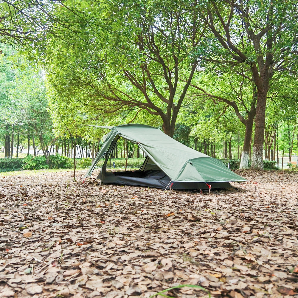 Ultralight 2-Person Tunnel Camping Tent - Waterproof & Spacious