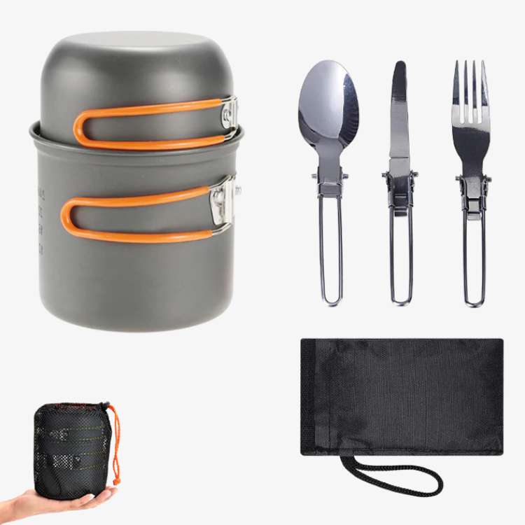 Ultralight Camping Cookware Set