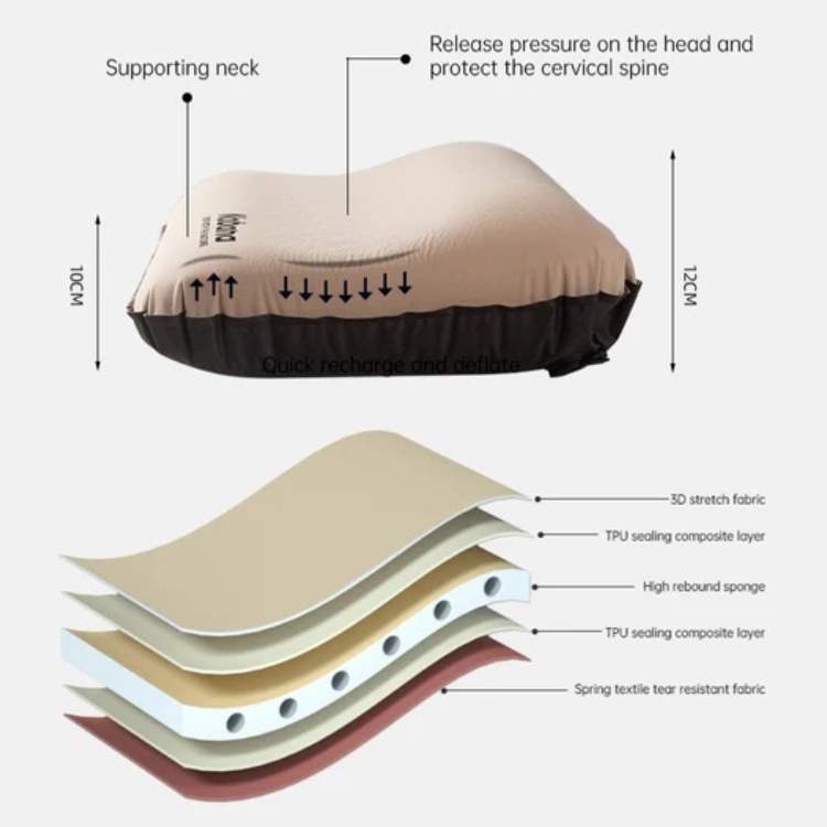Ultralight Inflatable Camping Pillow