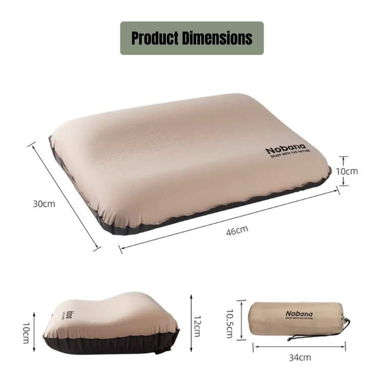 Ultralight Inflatable Camping Pillow
