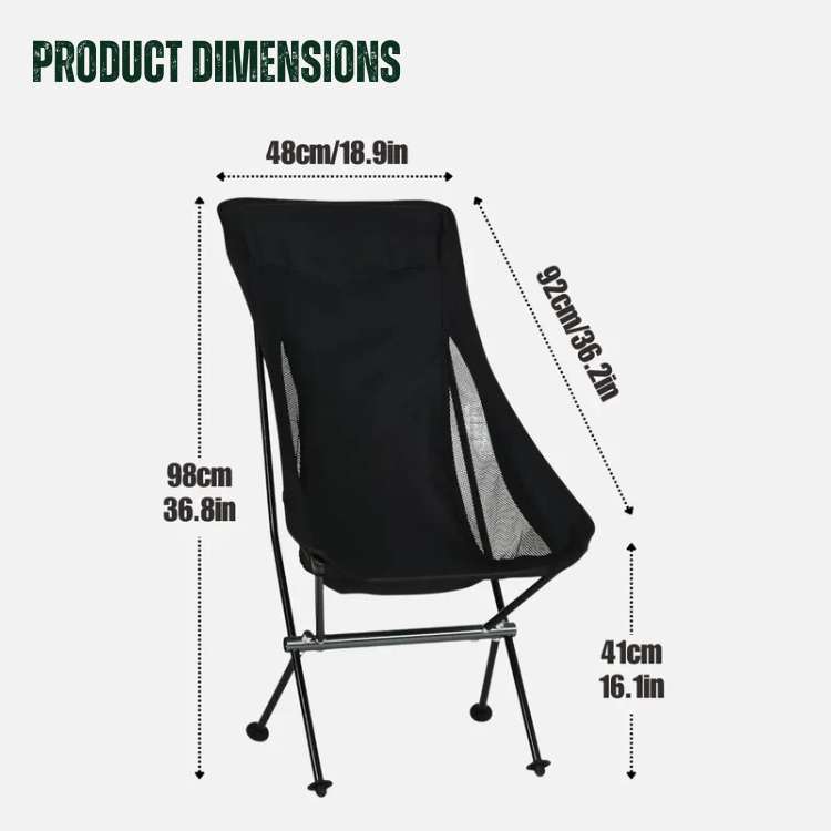 Ultralight Portable Folding Chair for Outdoor Adventures