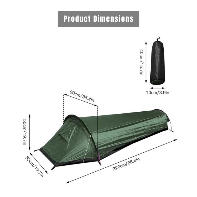 Ultralight Single Person Backpacking Tent