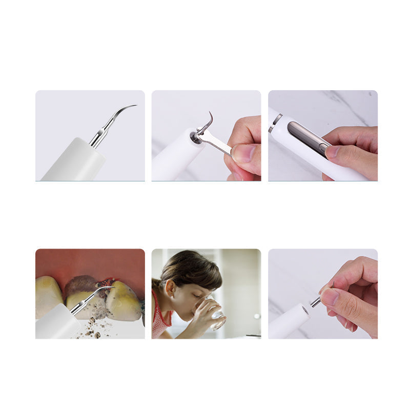 Ultrasonic Dental Plaque Remover – Rechargeable Teeth Cleaner