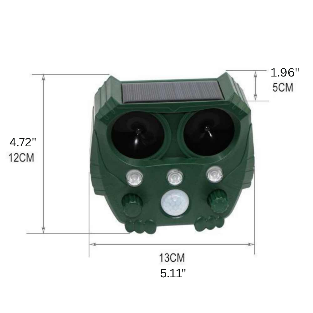 UltraSonic | Ultrasonic and Noise Sonar Repellent for Cat, Fox, Rat, Squirrel, and Dog