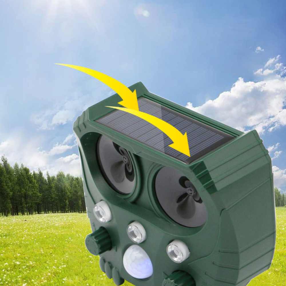 UltraSonic | Ultrasonic and Noise Sonar Repellent for Cat, Fox, Rat, Squirrel, and Dog