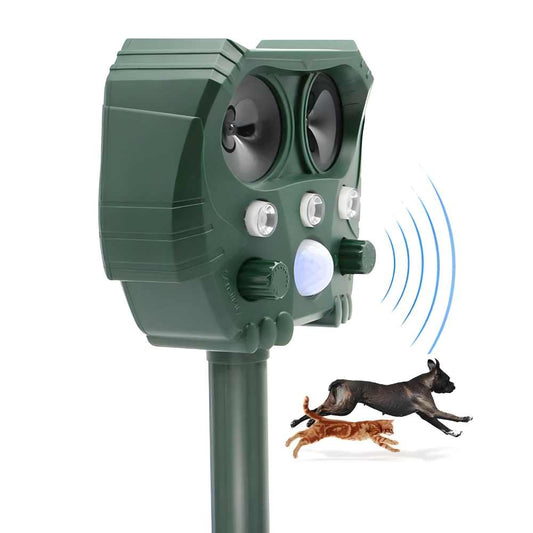 UltraSonic | Ultrasonic and Noise Sonar Repellent for Cat, Fox, Rat, Squirrel, and Dog