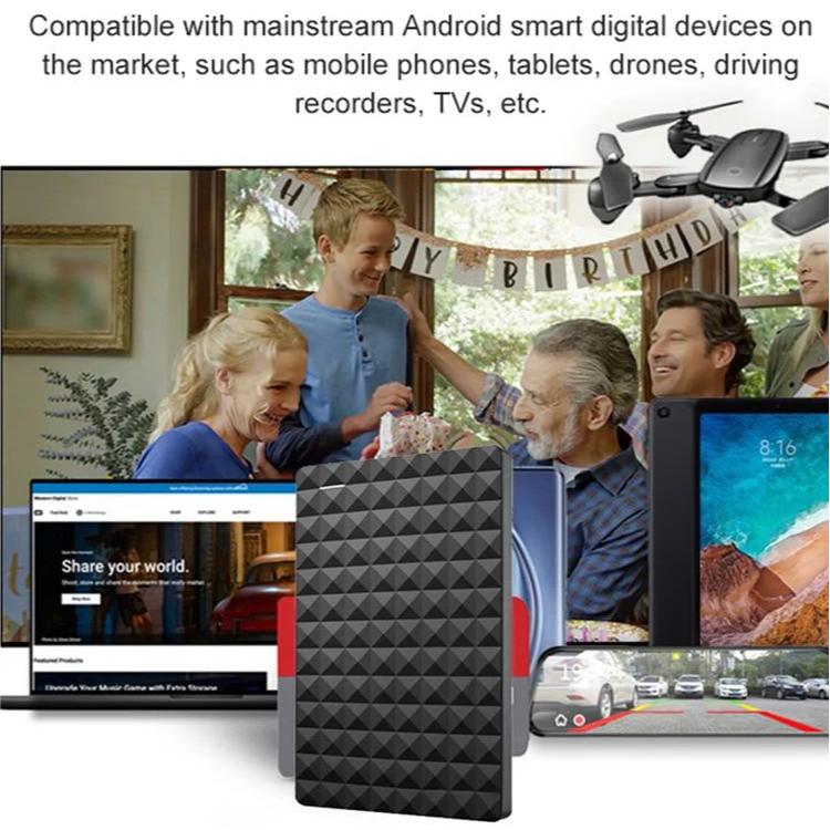 Ultrathin Portable Hard Drive 10TB - Large Capacity & USB 3.0