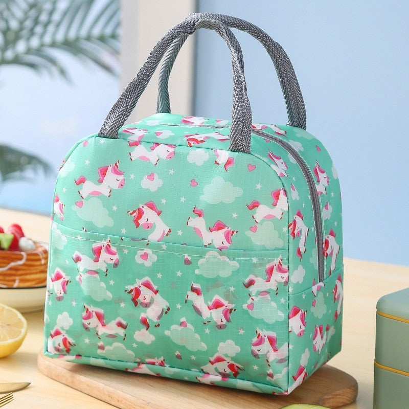 Unicorn-Themed Lunch Cooler Bag